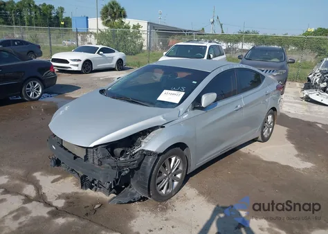 2015 Hyundai Elantra Limited из США, поврежденный, VIN 5NPDH4AE7FH640682